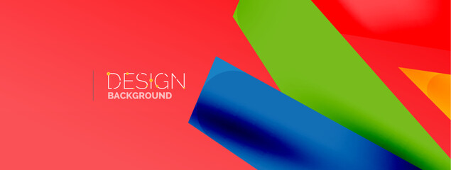 Background color abstract overlapping lines. Minimal composition vector illustration for wallpaper banner background or landing page