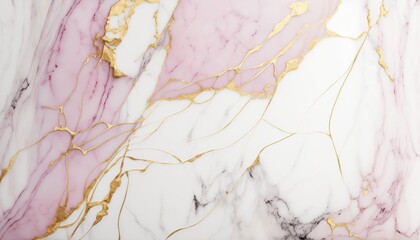 Blush and Gold: A Stunning Marble Texture for Elegant Designs, AI Generative