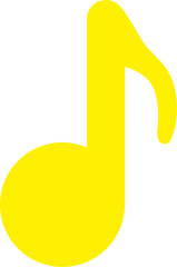 yellow music note_2