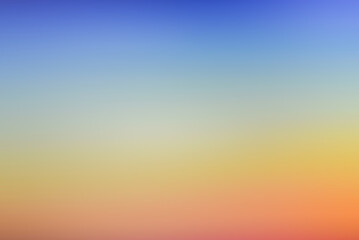 Obraz premium Abstract background with orange to blue colors