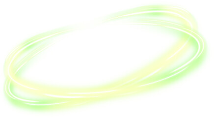 abstract green background with circles