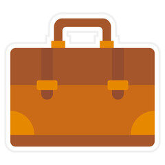 Briefcase Sticker Icon