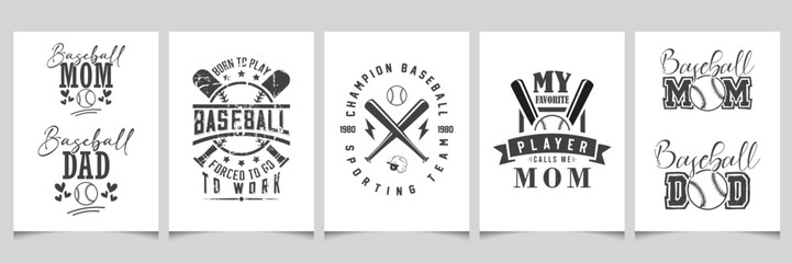 Baseball typography design-baseball tshirt design-Baseball Svg Bundle - Baseball Quote Bundle