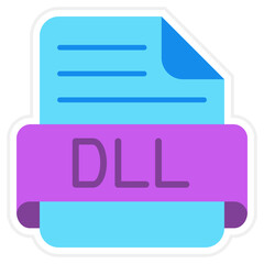 Dll Sticker Icon