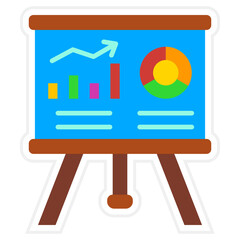 Presentation Sticker Icon