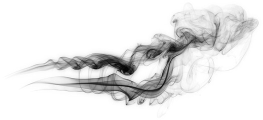 dynamic abstract black fine smoke illustration © GraphicZone