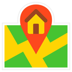 Home Sticker Icon