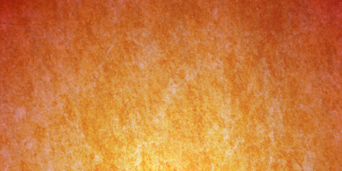 Yellow grunge textured wall surface for background . Orange cement wall texture. 