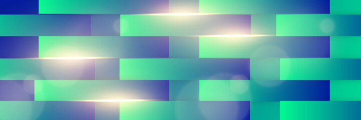 Fototapeta premium Elegant Blue and Green Background with Space for Copy