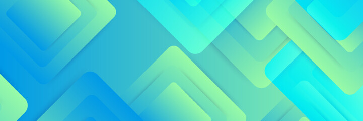 Stylish Blue and Green Abstract Background for Creative Design