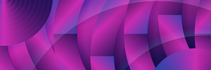 Futuristic Blue and Purple Vector Background with Magic Touches