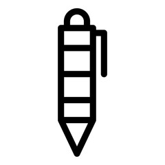 pencil icon or logo isolated sign symbol vector illustration - high quality black style vector icons