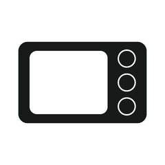 Microwave vector icon