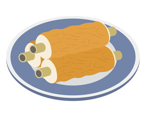 竹ちくわのイラスト