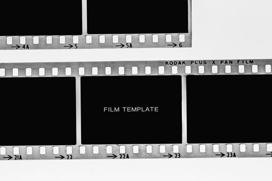 Bangkok, Thailand - December 1, 2022 film collections frame.Kodak Films.black and white film.