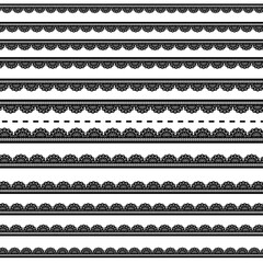 くすみカラーと春色フリルラインサイズ違い素材セット