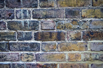 Close up stone brick wall texture and backdrop surface