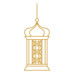 Islamic Lantern Outline