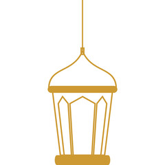 Lantern Islamic Outline