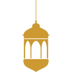 Lantern Islamic Outline