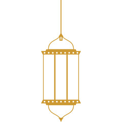 Lantern Islamic Outline