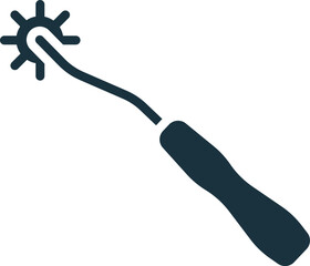 Tracing wheel icon. Monochrome simple sign from construction instruments collection. Tracing wheel icon for logo, templates, web design and infographics.