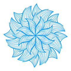 abstract floral design