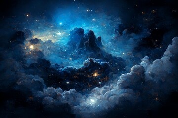Stars, space, nebula