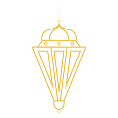 Islamic Lanttern Outline