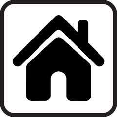 Simple Home Address Icon