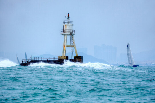 The MCÂ²60 at the start of the Audi Hong Kong to Vietnam Race 2013.