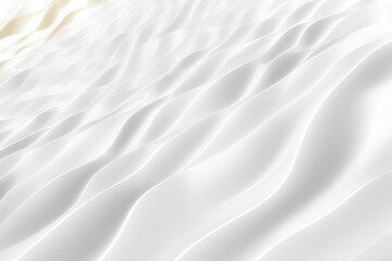 Obraz premium white wavy abstract background created with generative AI