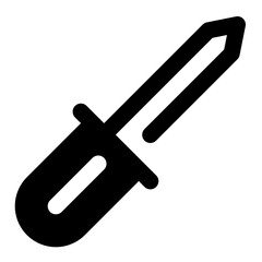screwdriver glyph icon
