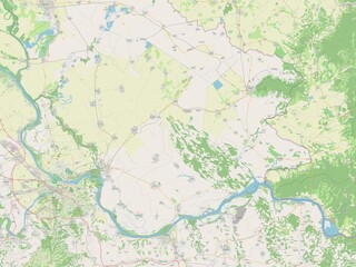 Juzno-Banatski, Serbia. OSM. No legend