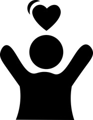 Simple Volunteer Activity Icon