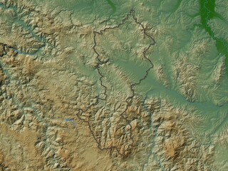 Moravicki, Serbia. Physical. No legend