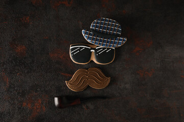 Happy Father's day, composition for Father's day