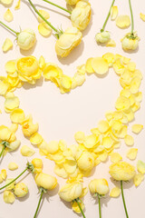 Concept of greeting, 8 march, Women's day, space for text