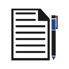 article writing note icon