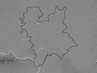 Srednje-Banatski, Serbia. Grayscale. No legend