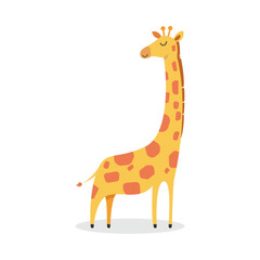 Giraffe cute cartoon