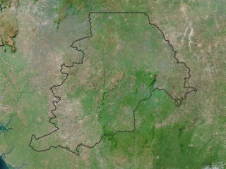 Obraz premium Northern, Sierra Leone. High-res satellite. No legend