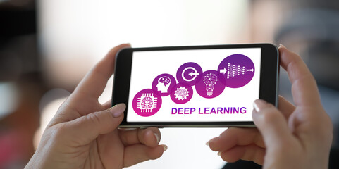 Deep learning concept on a smartphone