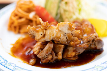 美味しい鶏肉の照り焼き