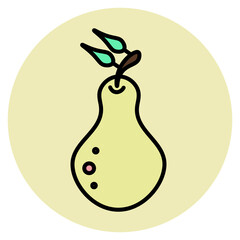 pear illustration