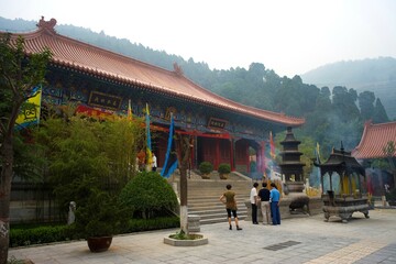 A Taoist Shrine,Xi'an - obrazy, fototapety, plakaty