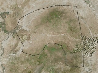 Bakool, Somalia. High-res satellite. No legend © Yarr65