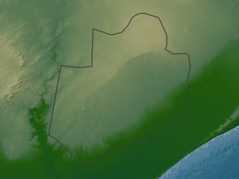 Bay, Somalia. Physical. No legend