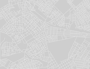 City map. Town streets. Downtown gps navigation plan. Abstract transportation scheme. Drawing scheme town, white line road on gray background. Urban pattern texture. Vector