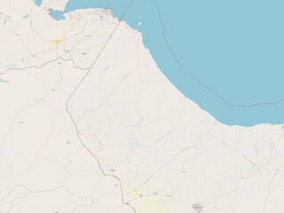 Awdal, Somaliland. OSM. No legend